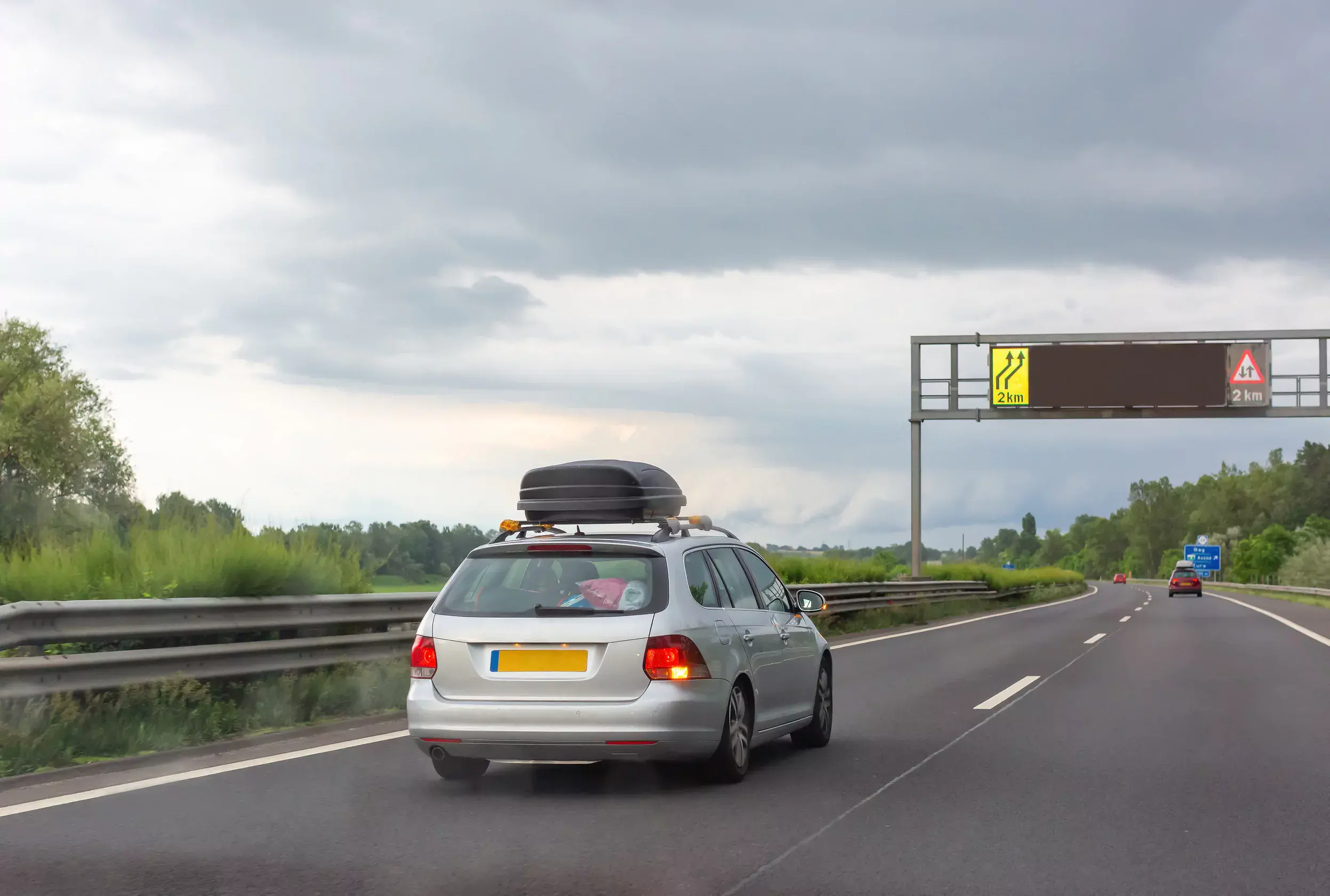 coffre de toit et vitesse